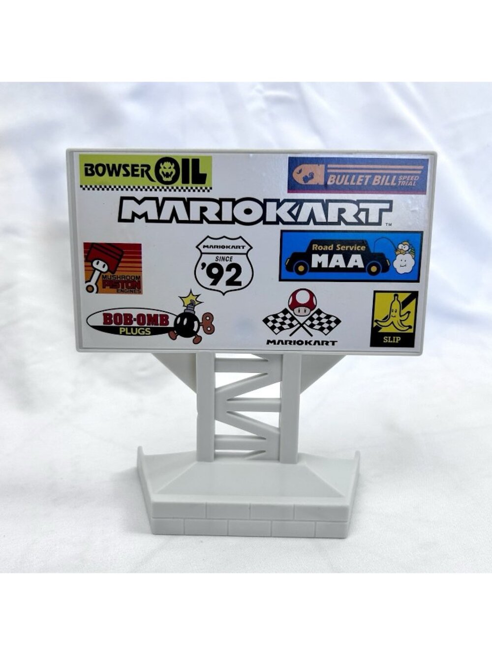 Hot Wheels Mario Kart Circuit Track Billboard Sign Track Holder Replacement